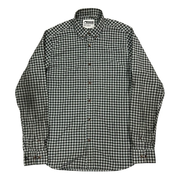 Mountain Khakis Spalding Gingham Long Sleeve Button Down Shirt Mens Medium - Picture 2 of 11